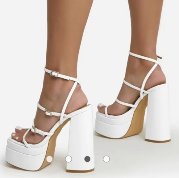 EGO Mavery Strappy Platform Heel Sandals - Picture 3 of 15